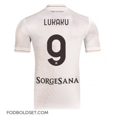 SSC Napoli Romelu Lukaku #9 Udebanetrøje 2025-26 Kortærmet SSC Napoli Romelu Lukaku #9 Udebanetrøje 2025-26 Kortærmet